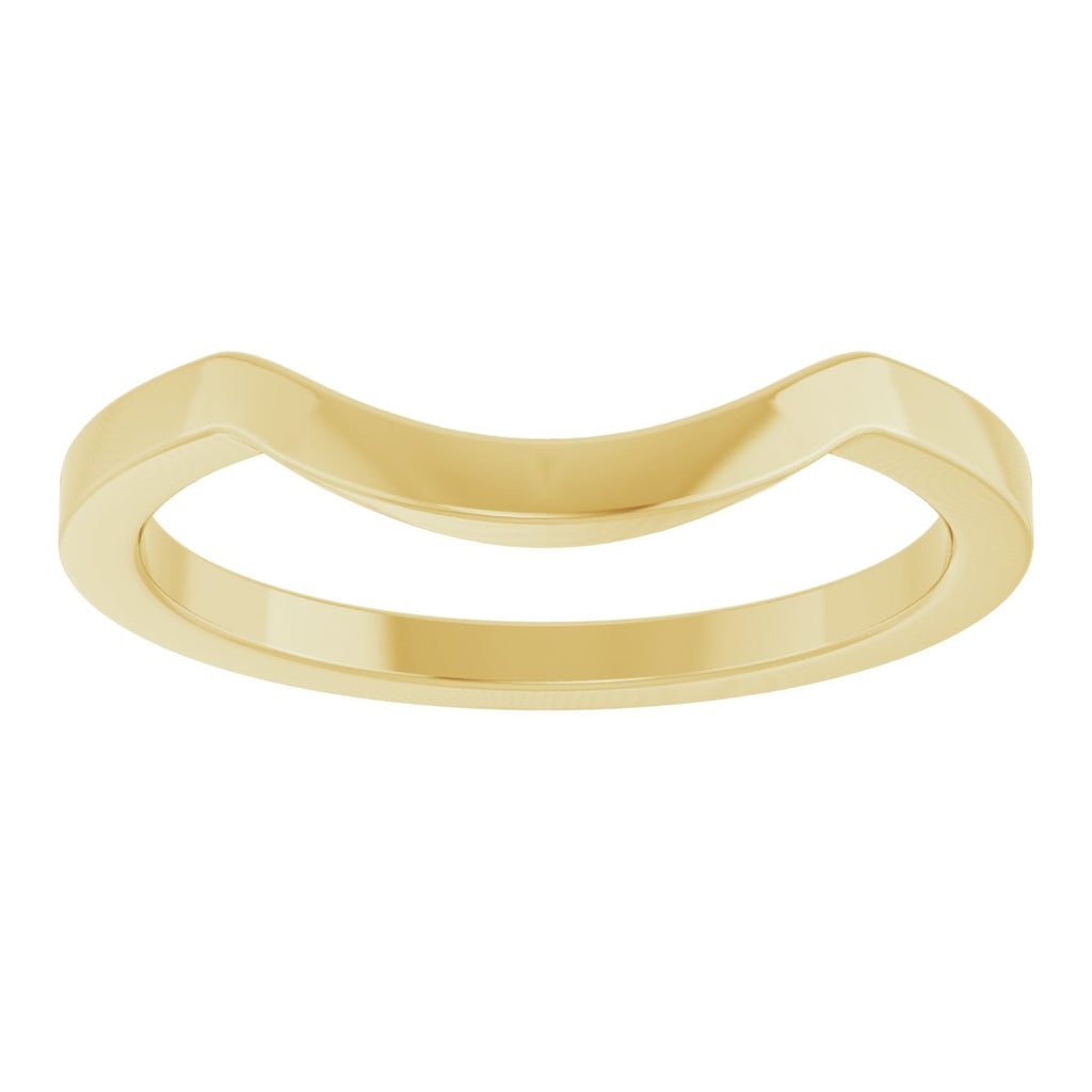 Half-Bezel Accented Engagement Ring or Band