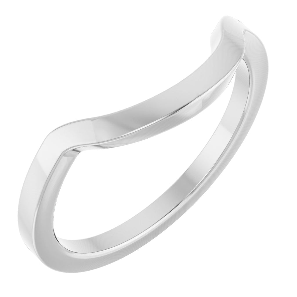 Half-Bezel Accented Engagement Ring or Band