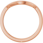Half-Bezel Accented Engagement Ring or Band
