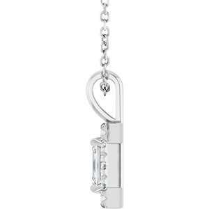Halo-Style Necklace or Pendant