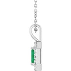 Halo-Style Necklace or Pendant