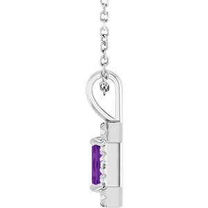 Halo-Style Necklace or Pendant
