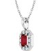 Halo-Style Necklace or Pendant