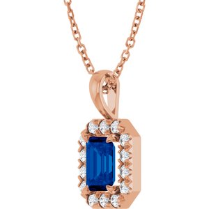Halo-Style Necklace or Pendant