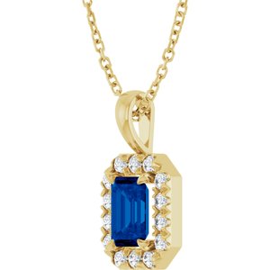 Halo-Style Necklace or Pendant
