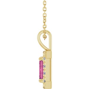 Halo-Style Necklace or Pendant