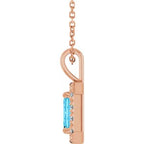 Halo-Style Necklace or Pendant