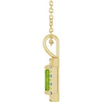 Halo-Style Necklace or Pendant