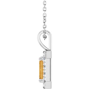 Halo-Style Necklace or Pendant