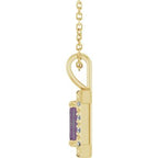 Halo-Style Necklace or Pendant