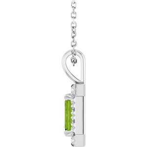 Halo-Style Necklace or Pendant