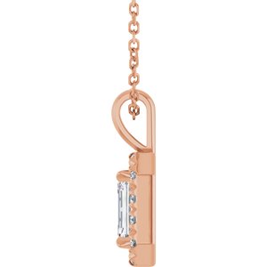 Halo-Style Necklace or Pendant