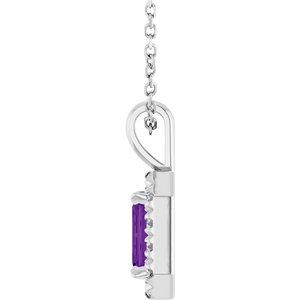 Halo-Style Necklace or Pendant