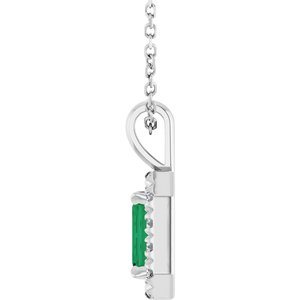 Halo-Style Necklace or Pendant