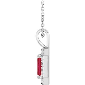Halo-Style Necklace or Pendant