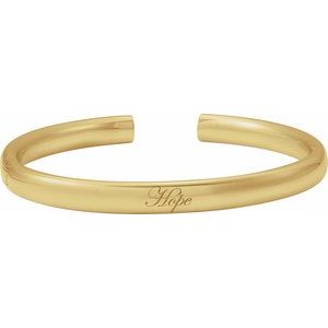 Hinged Cuff Bracelet
