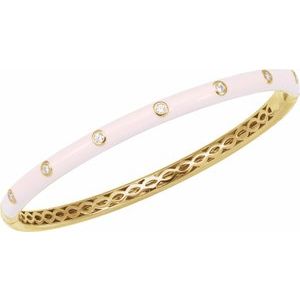 Accented Bangle Bracelet