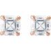 Solitaire Stud Earrings