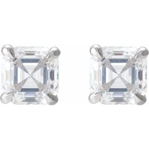 Solitaire Stud Earrings