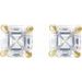 Solitaire Stud Earrings