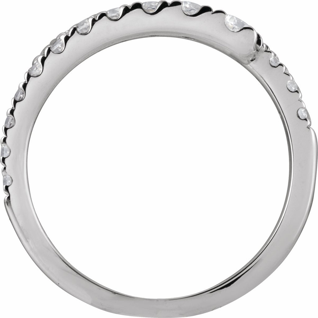 Lab-Grown Diamond Bypass Ring