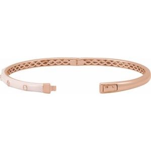 Accented Bangle Bracelet