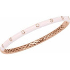 Accented Bangle Bracelet