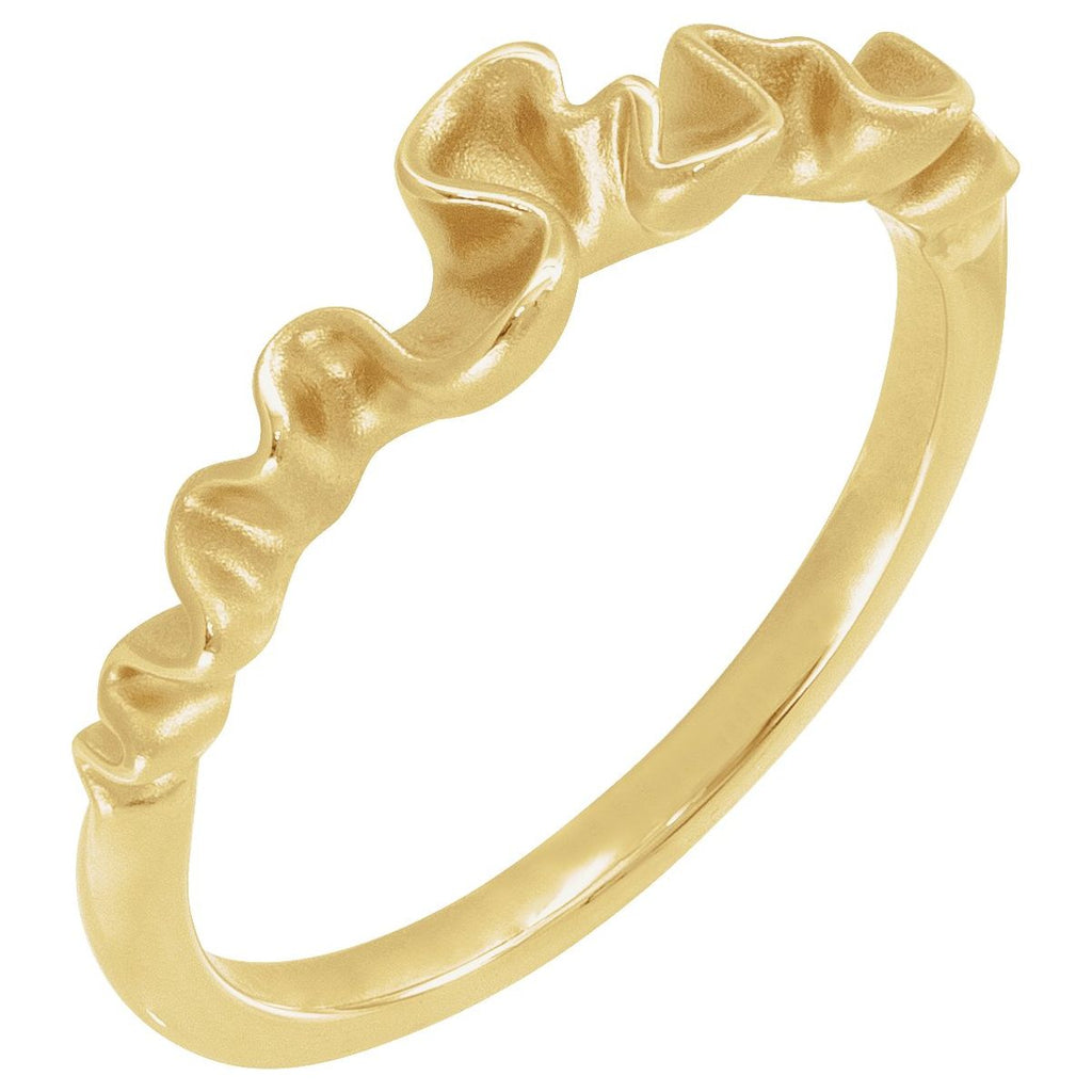 Ribbon Stackable Ring