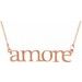 "Amore'" Necklace or Center