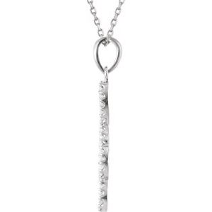 Petite Treble Clef Necklace or Pendant