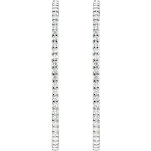 Inside-Outside Hoop Earrings