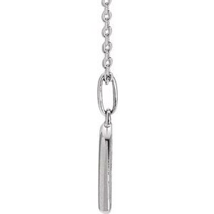 Pavé-Style Heart Necklace or Charm/Pendant
