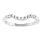 Accented Engagement Ring or Band