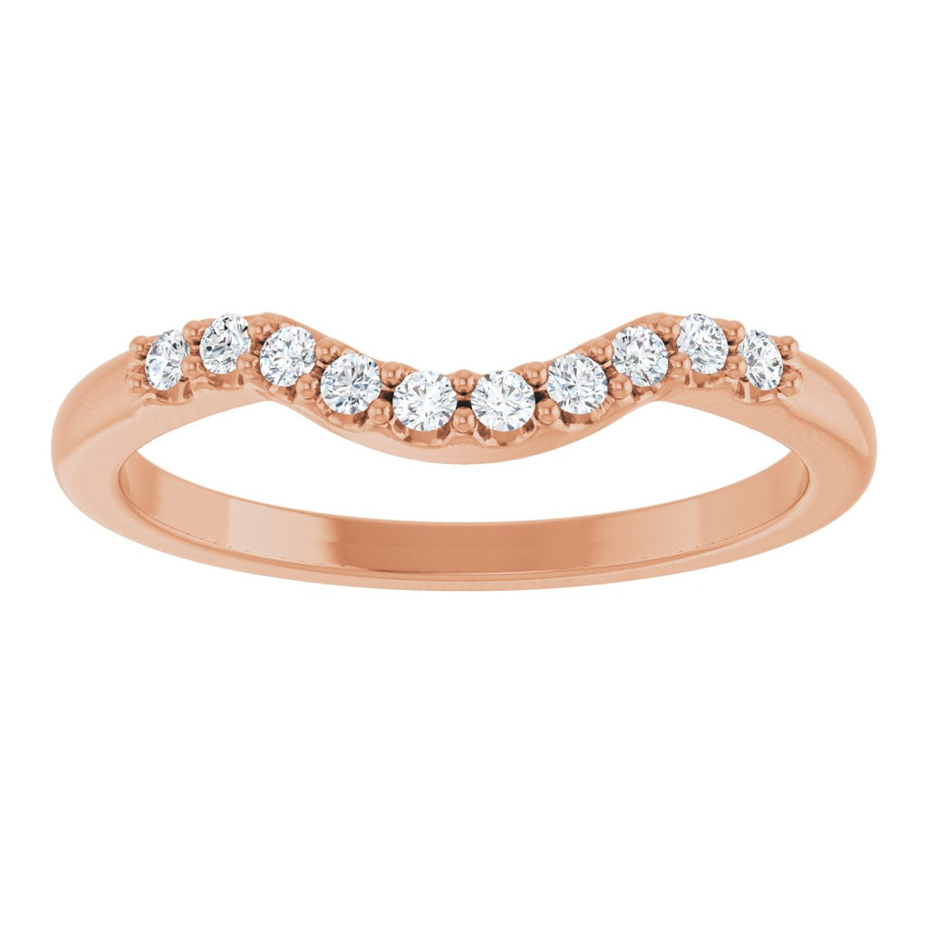 Accented Engagement Ring or Band