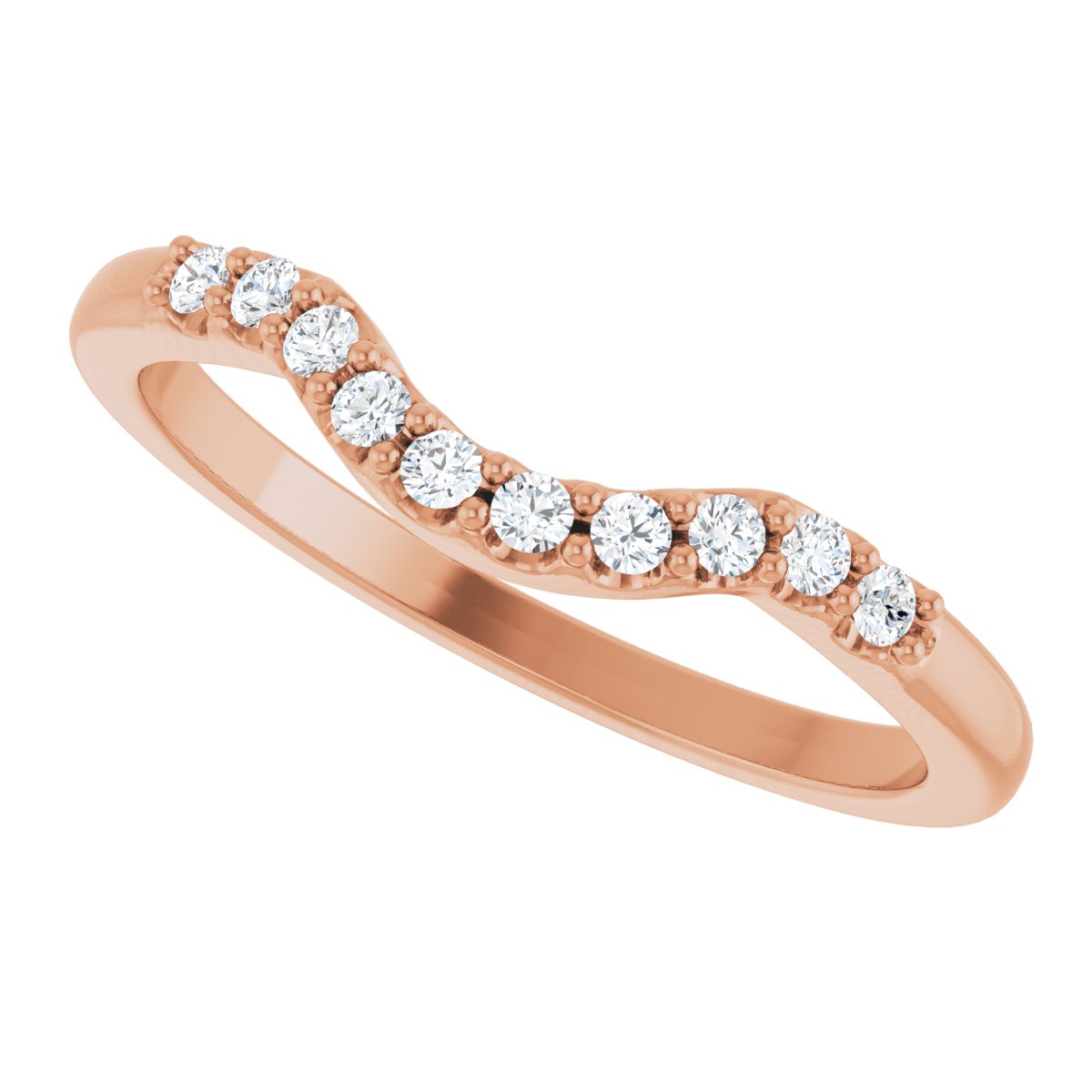 Accented Engagement Ring or Band