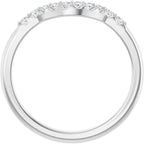 Accented Engagement Ring or Band