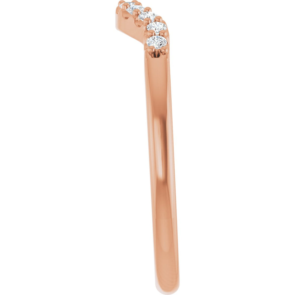 Accented Engagement Ring or Band