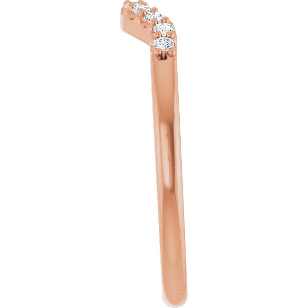Accented Engagement Ring or Band