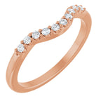 Accented Engagement Ring or Band