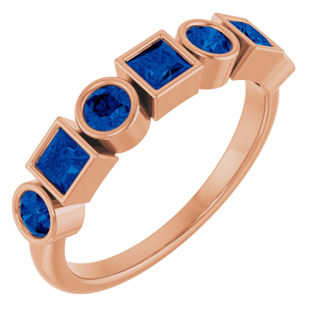 Bezel-Set Ring