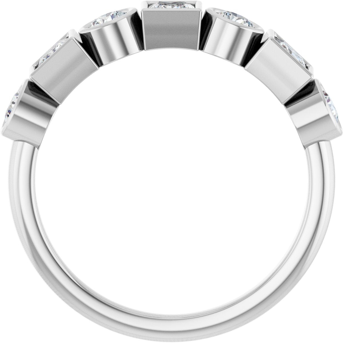 Bezel-Set Ring