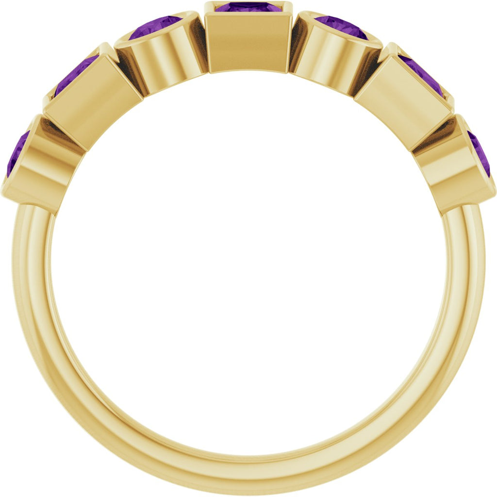 Bezel-Set Ring