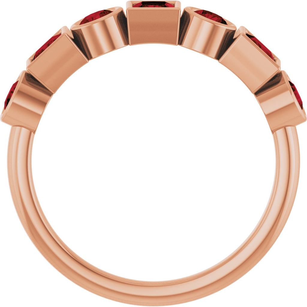 Bezel-Set Ring