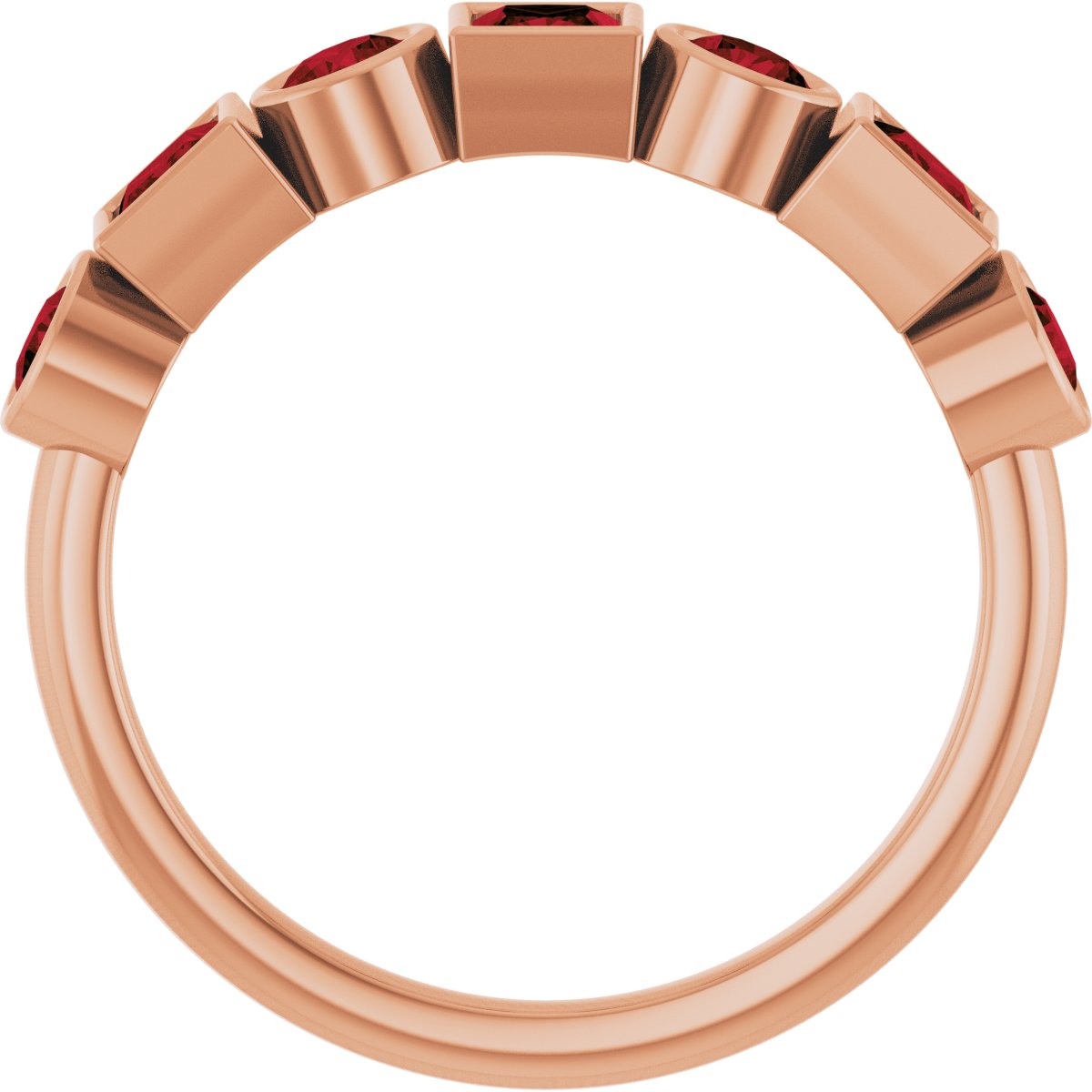 Bezel-Set Ring
