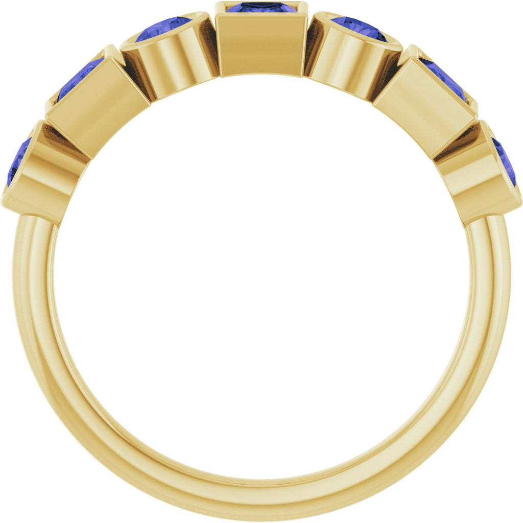 Bezel-Set Ring