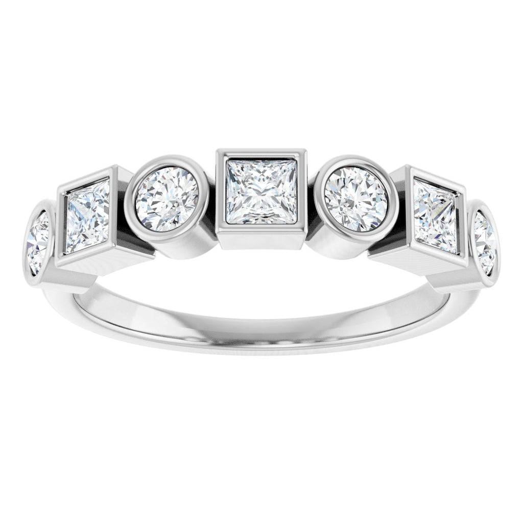 Bezel-Set Ring
