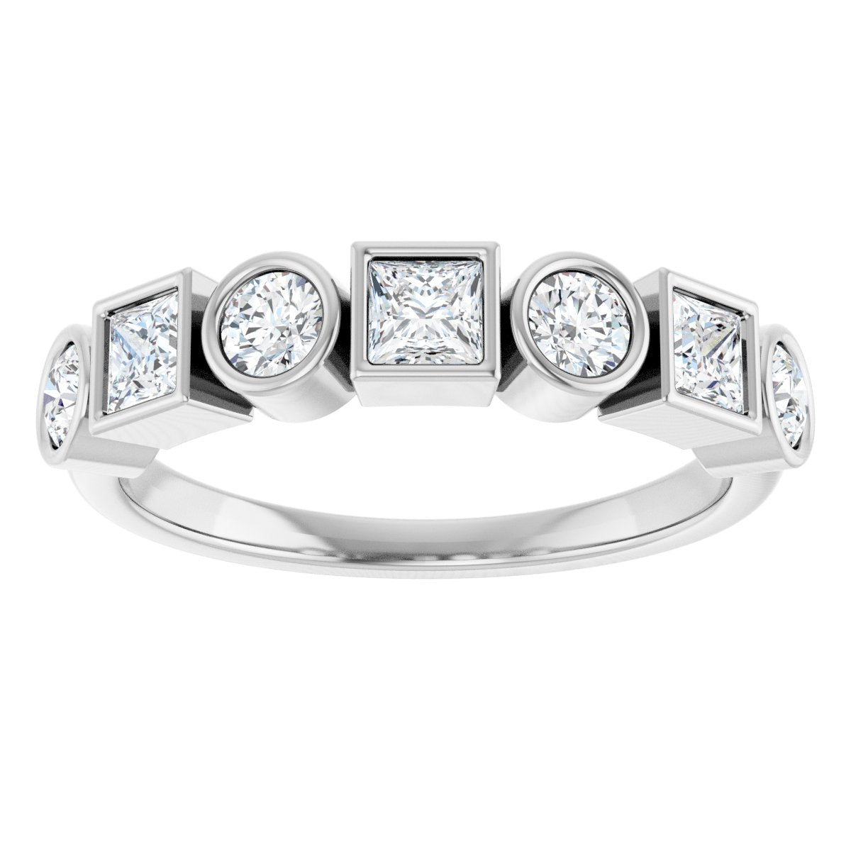Bezel-Set Ring