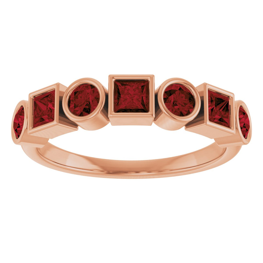 Bezel-Set Ring