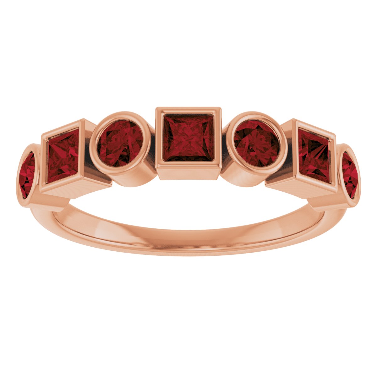 Bezel-Set Ring
