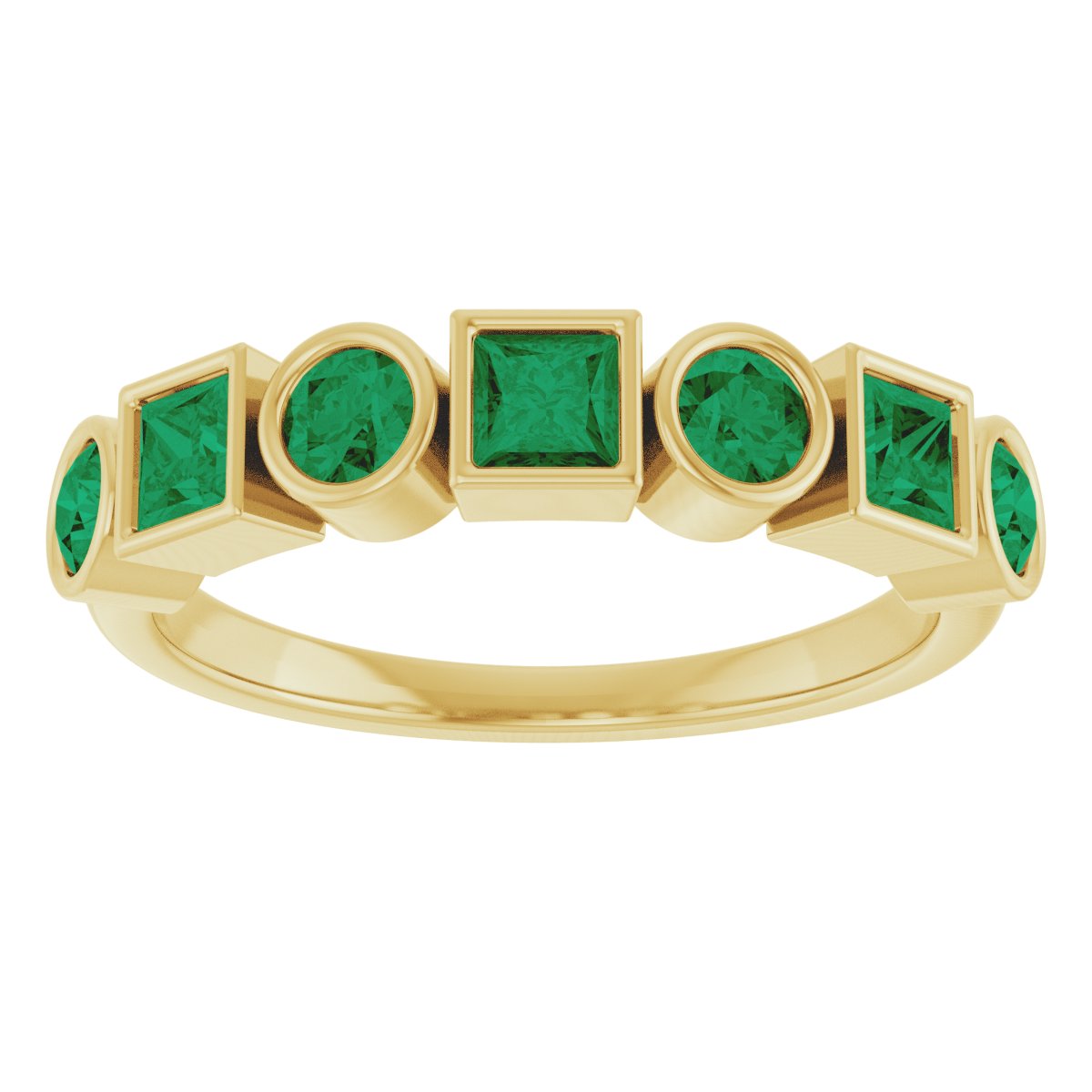 Bezel-Set Ring